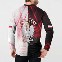 Personalized Poland Crowned Eagle Button Sweatshirt Special Style - Wonder Print Shop