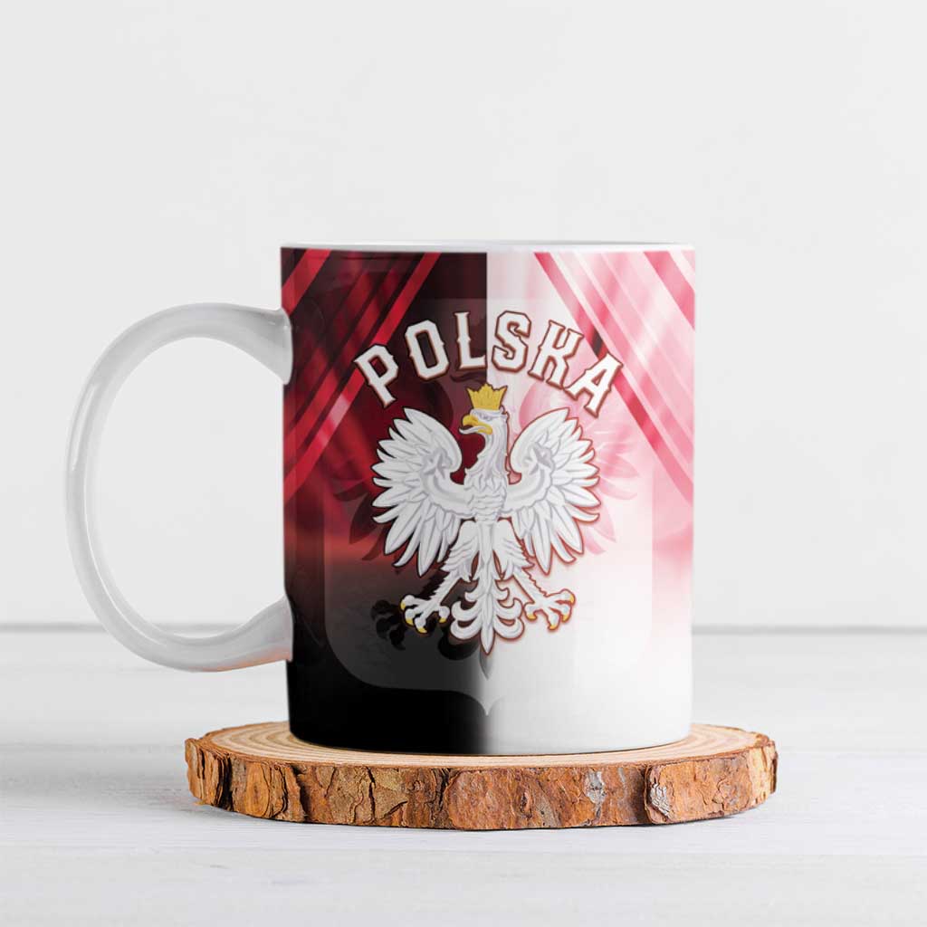 Personalized Poland Crowned Eagle Ceramic Mug Special Style - Wonder Print Shop