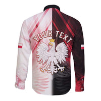 Personalized Poland Crowned Eagle Long Sleeve Button Shirt Special Style - Wonder Print Shop