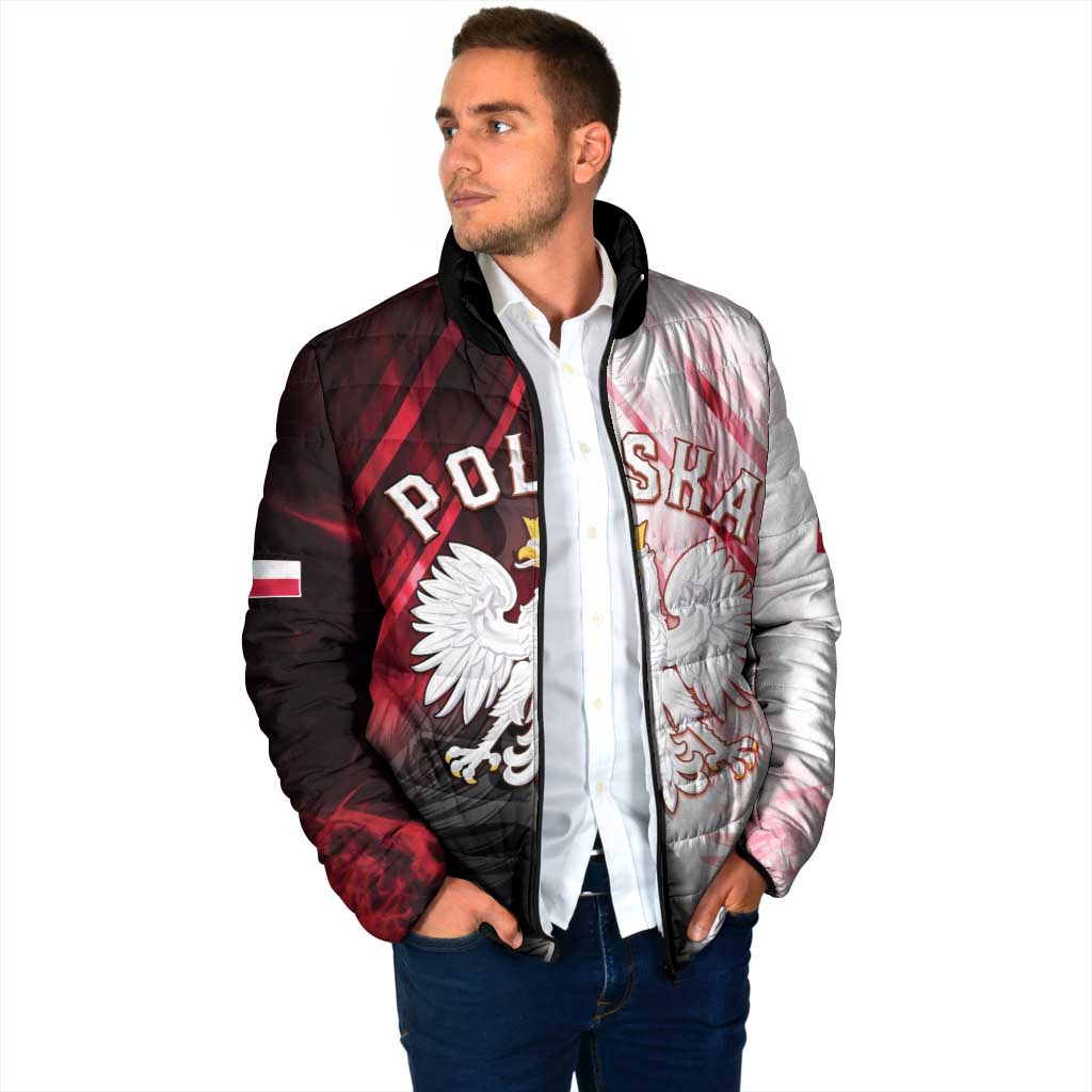 Personalized Poland Crowned Eagle Padded Jacket Special Style - Wonder Print Shop