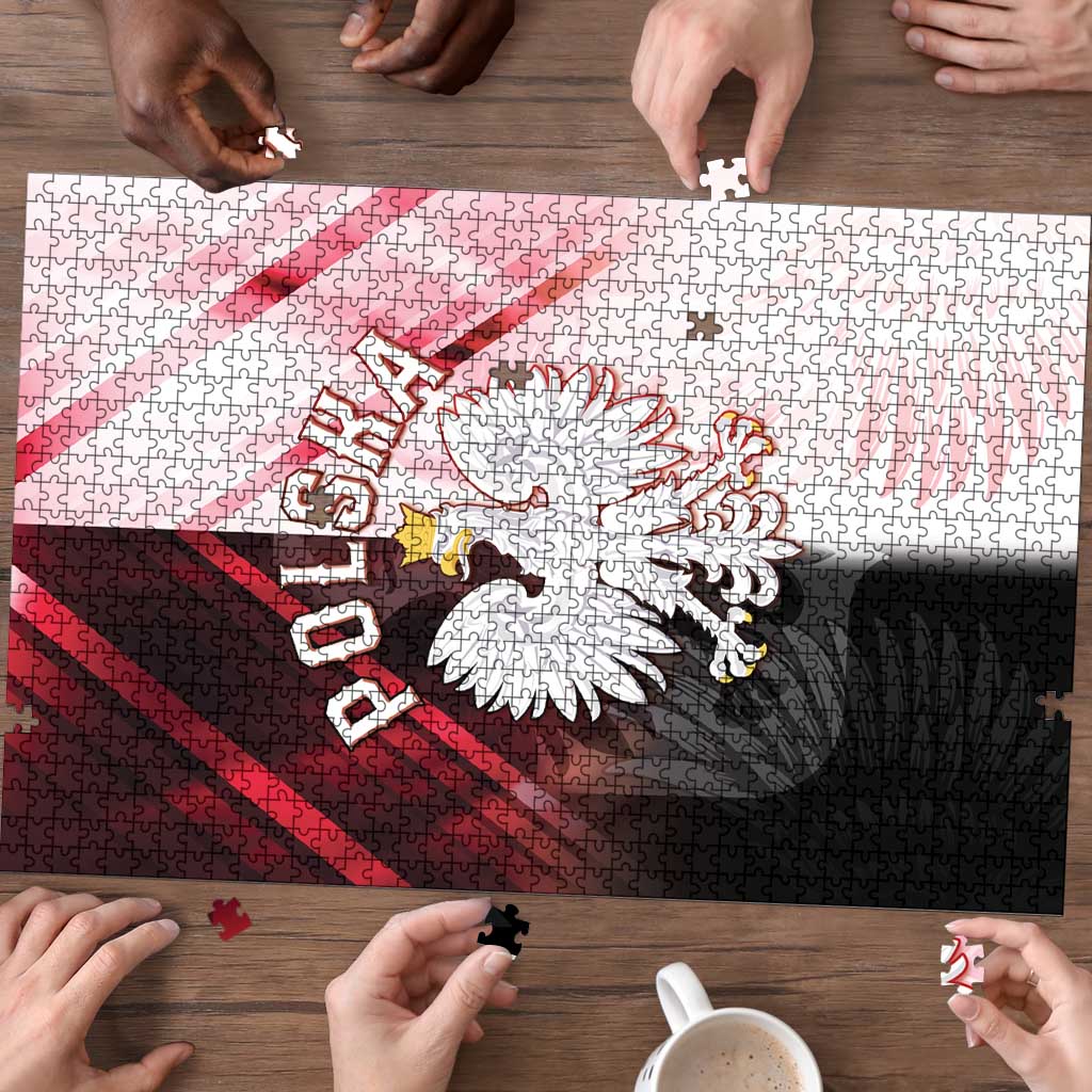 Poland Crowned Eagle Puzzle Special Style - Wonder Print Shop