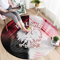 Poland Crowned Eagle Round Carpet Special Style - Wonder Print Shop