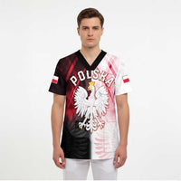 Personalized Poland Crowned Eagle Scrub Top Special Style - Wonder Print Shop