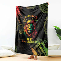 Juneteenth Is My Independence Day Blanket