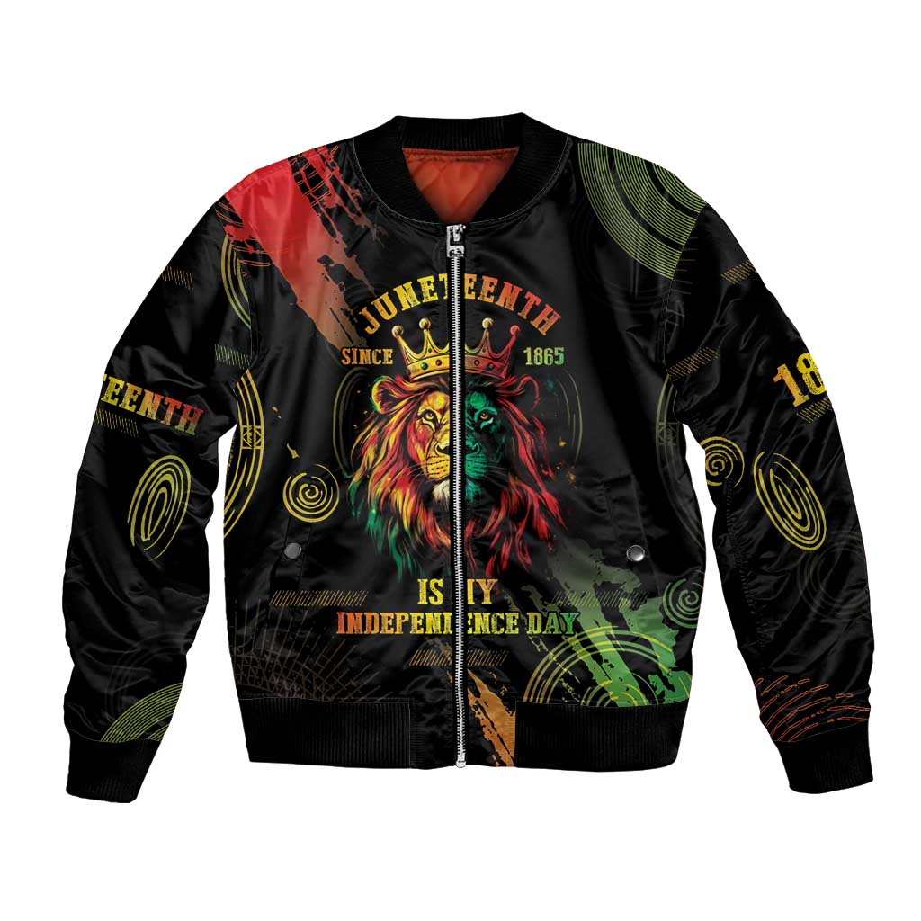 Juneteenth Is My Independence Day Bomber Jacket