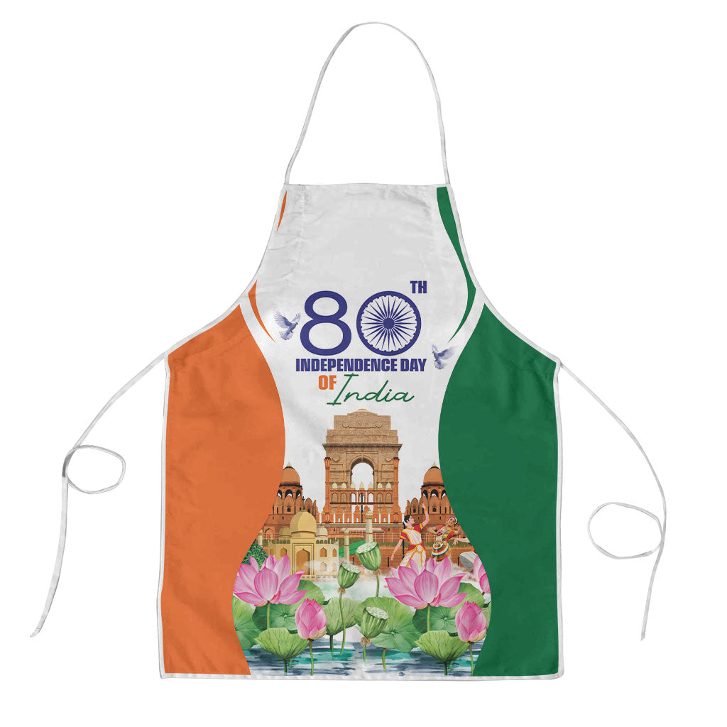 Jai Hind India Apron Happy 80th Independence Day