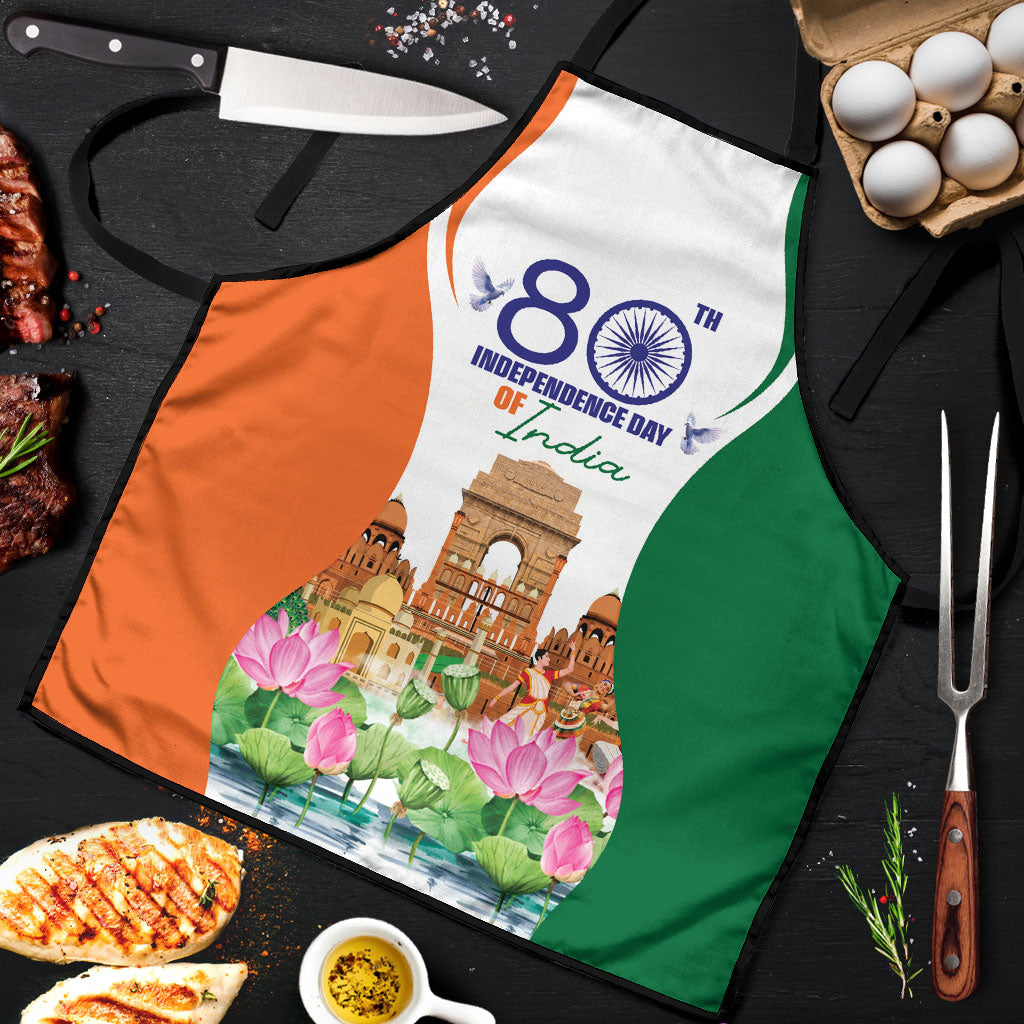 Jai Hind India Apron Happy 80th Independence Day