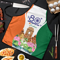 Jai Hind India Apron Happy 80th Independence Day