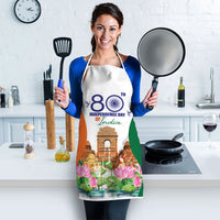 Jai Hind India Apron Happy 80th Independence Day