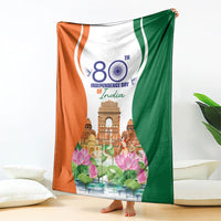 Jai Hind India Blanket Happy 80th Independence Day