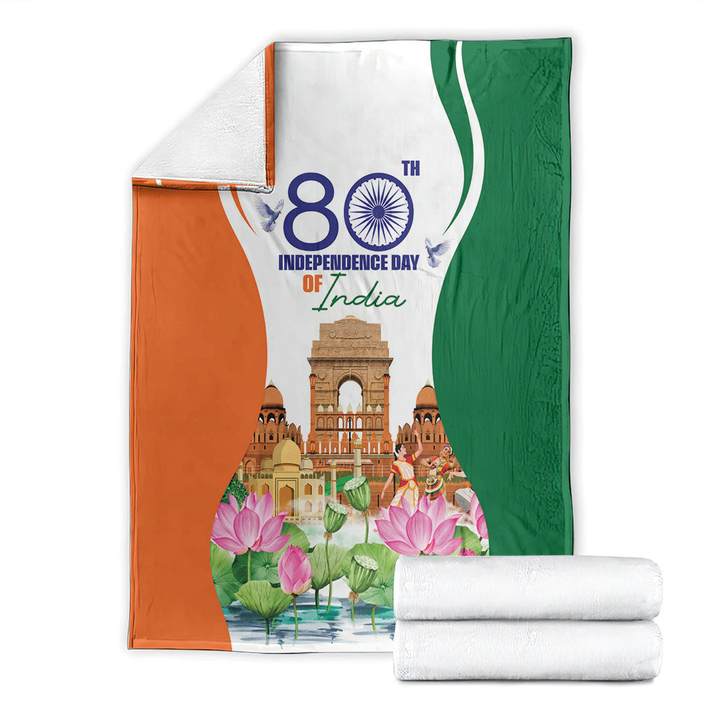 Jai Hind India Blanket Happy 80th Independence Day