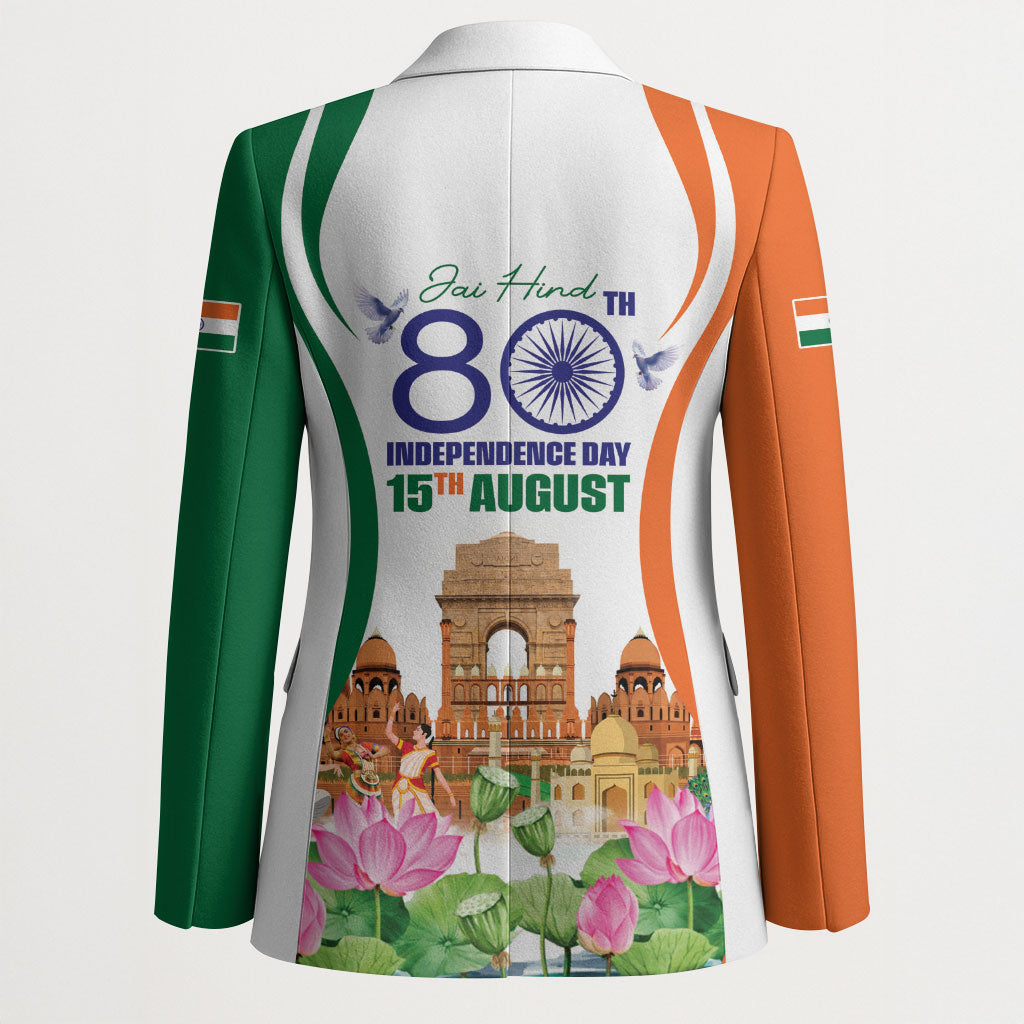 Jai Hind India Blazer Happy 80th Independence Day