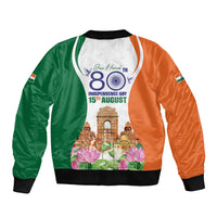 Jai Hind India Bomber Jacket Happy 80th Independence Day