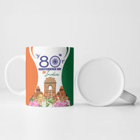 Jai Hind India Ceramic Mug Happy 80th Independence Day