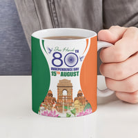 Jai Hind India Ceramic Mug Happy 80th Independence Day