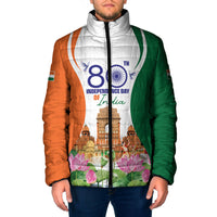 Jai Hind India Padded Jacket Happy 80th Independence Day