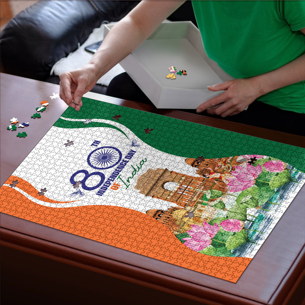 Jai Hind India Puzzle Happy 80th Independence Day