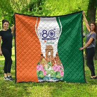 Jai Hind India Quilt Happy 80th Independence Day