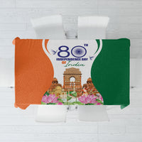 Jai Hind India Tablecloth Happy 80th Independence Day