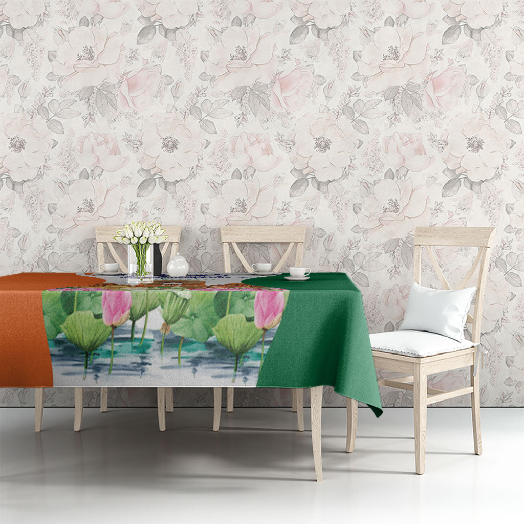 Jai Hind India Tablecloth Happy 80th Independence Day