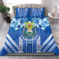 Viva El Salvador Bedding Set Happy Independence Day - Wonder Print Shop