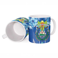 Viva El Salvador Ceramic Mug Happy Independence Day - Wonder Print Shop