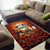 Coquette Pumpkin Halloween Area Rug It's Spooky Season