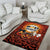 Coquette Pumpkin Halloween Area Rug It's Spooky Season