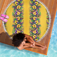 Aloha Hawaii Mardi Gras Beach Blanket Gold Style