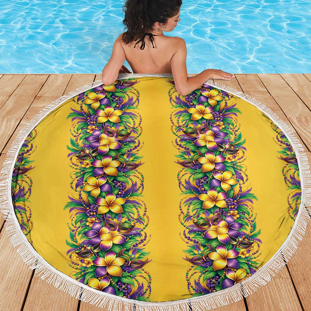 Aloha Hawaii Mardi Gras Beach Blanket Gold Style