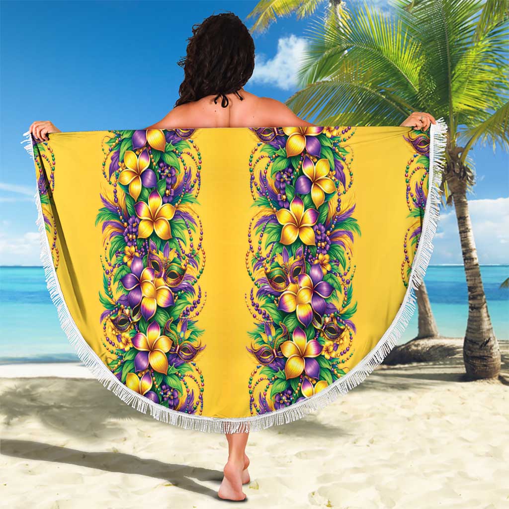 Aloha Hawaii Mardi Gras Beach Blanket Gold Style