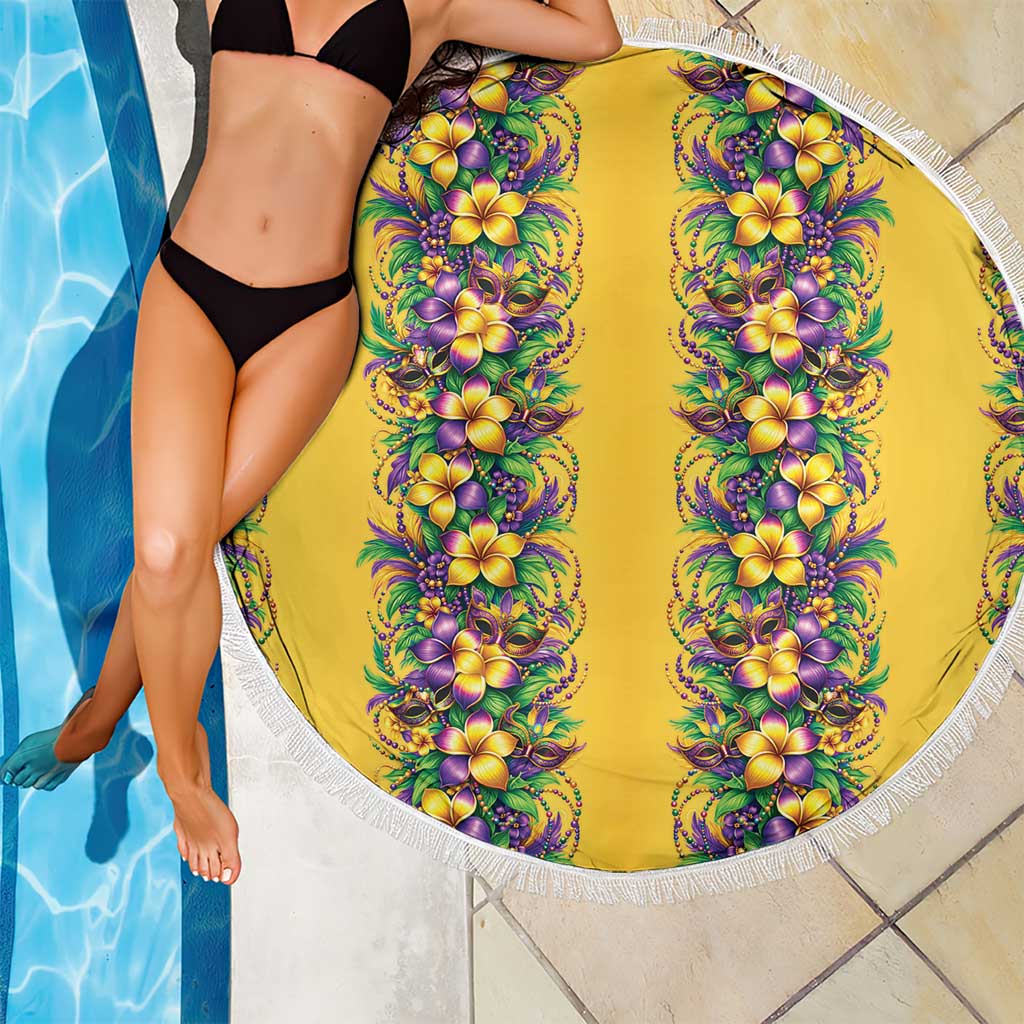 Aloha Hawaii Mardi Gras Beach Blanket Gold Style