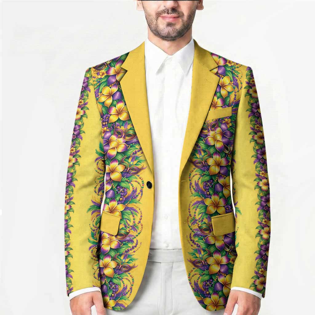 Aloha Hawaii Mardi Gras Blazer Gold Style