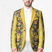 Aloha Hawaii Mardi Gras Blazer Gold Style