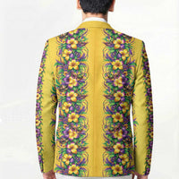 Aloha Hawaii Mardi Gras Blazer Gold Style