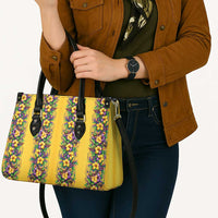 Aloha Hawaii Mardi Gras Leather Bag Gold Style