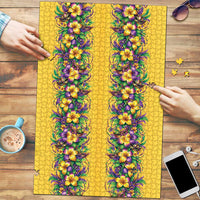 Aloha Hawaii Mardi Gras Puzzle Gold Style