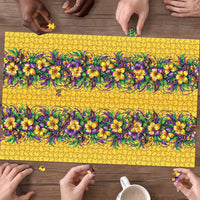 Aloha Hawaii Mardi Gras Puzzle Gold Style