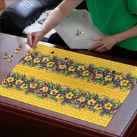 Aloha Hawaii Mardi Gras Puzzle Gold Style