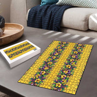 Aloha Hawaii Mardi Gras Puzzle Gold Style