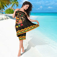 Mexico Cinco De Mayo Sarong Let's Fiesta Dabbing Taco