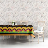Mexico Cinco De Mayo Tablecloth Let's Fiesta Dabbing Taco