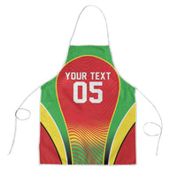 Custom Guyana 2026 Cricket Apron Come On Warriors