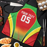 Custom Guyana 2026 Cricket Apron Come On Warriors