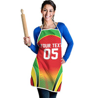 Custom Guyana 2026 Cricket Apron Come On Warriors