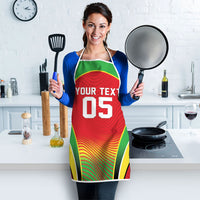 Custom Guyana 2026 Cricket Apron Come On Warriors