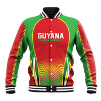 Custom Guyana 2026 Cricket Baseball Jacket Come On Warriors