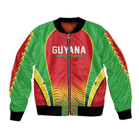 Custom Guyana 2026 Cricket Bomber Jacket Come On Warriors
