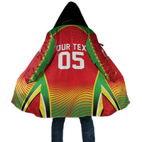 Custom Guyana 2026 Cricket Cloak Come On Warriors