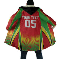 Custom Guyana 2026 Cricket Cloak Come On Warriors